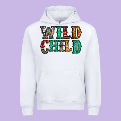Western Wild Child Urban Hoodie Designed By Jasminsmagicworld