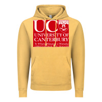 Vintage Mustard university canterbury Vintage Hoodie - linhVisuals