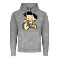 Cloud Rock bobby on his bike   bobbys world Vintage Hoodie - linhVisuals