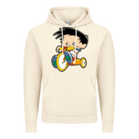 Vintage Artic bobby on his bike   bobbys world Vintage Hoodie - linhVisuals