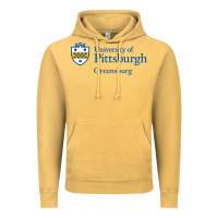 Vintage Mustard University of Pittsburgh at Greensburg, Vintage Hoodie - linhVisuals