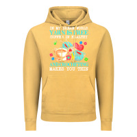 Vintage Mustard yarn t  shirt in my dream world yarn is free, coffee is healthy and cr Vintage Hoodie - linhVisuals