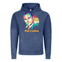 Vintage Denim wpap phil collins rock Vintage Hoodie - linhVisuals