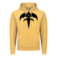 Vintage Mustard cool-queensryche-tri-ryche-pen Vintage Hoodie - linhVisuals