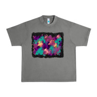Tornado halloween trees and turquoise glitter background Urban Heavy Tee - BundleAndBundleShop