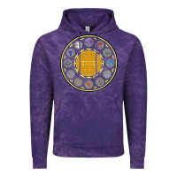 Cloud Purple talismans   jackie chan adventures Vintage Hoodie - linhVisuals