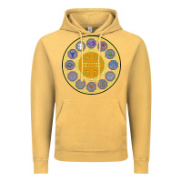 Vintage Mustard talismans   jackie chan adventures Vintage Hoodie - linhVisuals