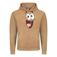 Vintage Camel sponge.bob squa.re.pants patrick face portrait Vintage Hoodie - linhVisuals