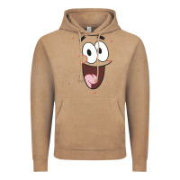 Vintage Coffee sponge.bob squa.re.pants patrick face portrait Vintage Hoodie - linhVisuals
