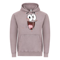 Vintage Zinc sponge.bob squa.re.pants patrick face portrait Vintage Hoodie - linhVisuals