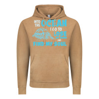 Vintage Camel into the ocean i go to find my soul Vintage Hoodie - linhVisuals