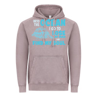 Into The Ocean I Go To Find My Soul Vintage Hoodie | Teevron