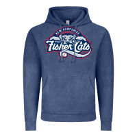 Vintage Denim new hampshire fisher cats Vintage Hoodie - linhVisuals