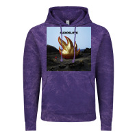 Cloud Purple Clear Design Vintage Hoodie - linhVisuals