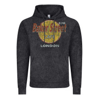 Vintage Black baker street cafe 221b london   sherlock holmes fans Vintage Hoodie - linhVisuals