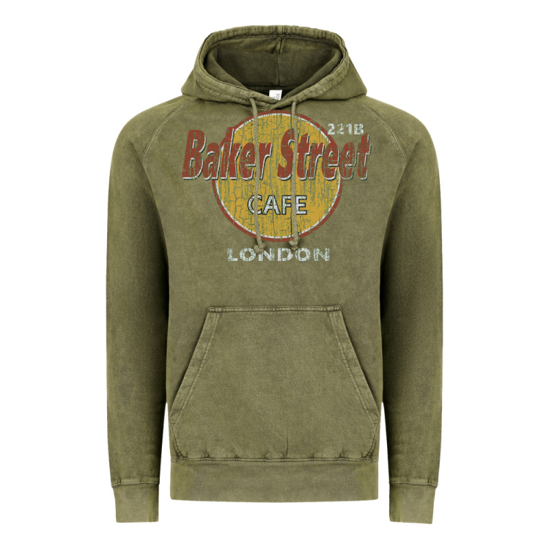Baker Street Cafe 221b London   Sherlock Holmes Fans Vintage Hoodie by linhVisuals | Teevron