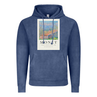 Vintage Denim Claude Monet 1888 Vintage Hoodie - linhVisuals