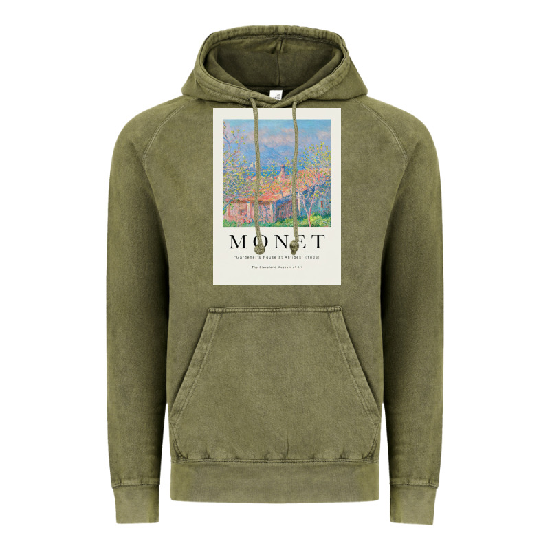 Claude Monet 1888 Vintage Hoodie by linhVisuals | Teevron