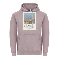 Vintage Zinc Claude Monet 1888 Vintage Hoodie - linhVisuals