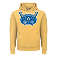Vintage Mustard tennessee smokies Vintage Hoodie - linhVisuals