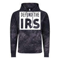 Cloud Black defund the irs Vintage Hoodie - linhVisuals