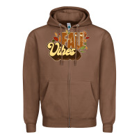 Chestnut fall vibes Zipper Hoodie - JahusDesignShop