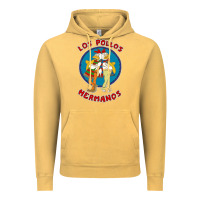 Vintage Mustard los polos hermanos [tb] Vintage Hoodie - linhVisuals