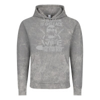 Cloud Rock mess with my wife and they Vintage Hoodie - linhVisuals