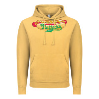Vintage Mustard resto, nathan's Vintage Hoodie - linhVisuals
