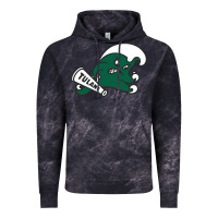 Cloud Black tulane green wave Vintage Hoodie - linhVisuals
