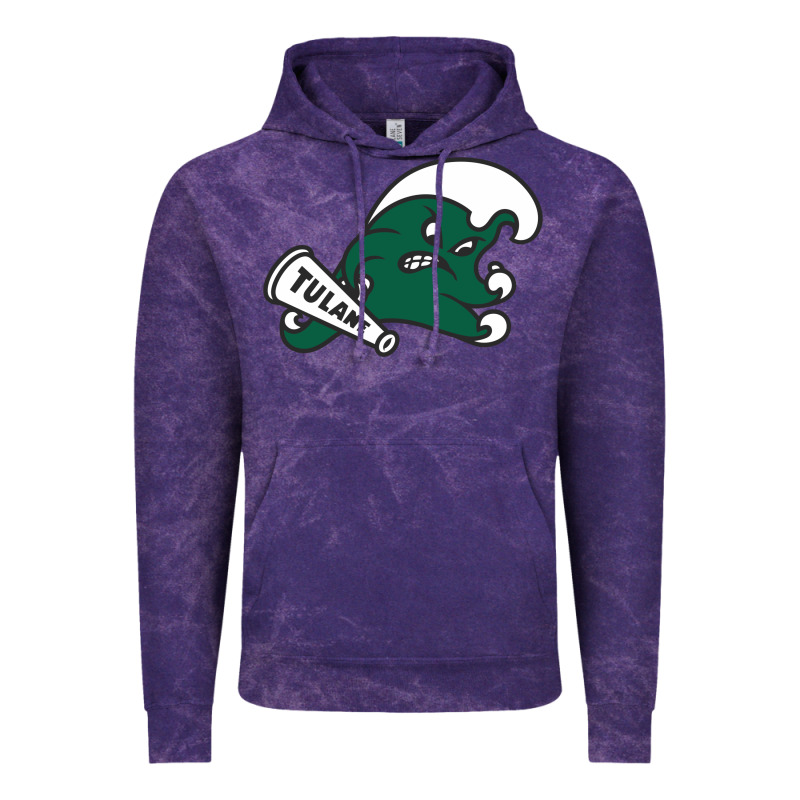 Tulane Green Wave Vintage Hoodie by linhVisuals | Teevron