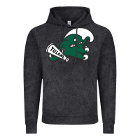 Vintage Black tulane green wave Vintage Hoodie - linhVisuals