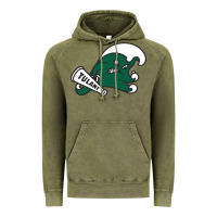 Vintage Olive tulane green wave Vintage Hoodie - linhVisuals