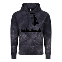 Cloud Black marry poppins Vintage Hoodie - linhVisuals