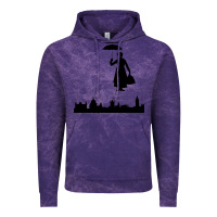 Cloud Purple marry poppins Vintage Hoodie - linhVisuals