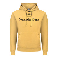 Vintage Mustard mercedez benz [tw] Vintage Hoodie - linhVisuals