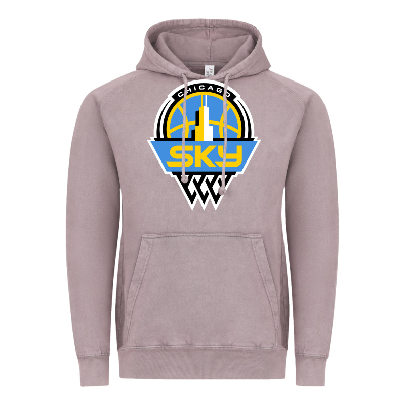 Chicago Women Sport Vintage Hoodie by linhVisuals | Teevron