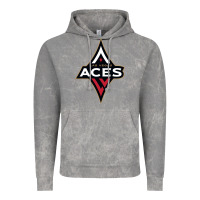 Cloud Rock the aces, la women sport Vintage Hoodie - linhVisuals