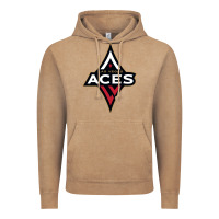 Vintage Coffee the aces, la women sport Vintage Hoodie - linhVisuals