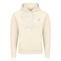 Vintage Artic middle earth map [tb] Vintage Hoodie - linhVisuals