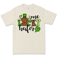 St. Patrick's Day One Lucky Heifer Premium Tee | Teevron