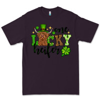 Plum St. Patrick's Day One lucky Heifer Premium Tee - OliviaCreatesArt