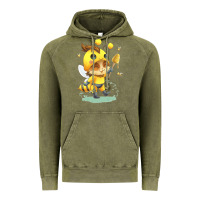 Vintage Olive league of legends beemo Vintage Hoodie - linhVisuals