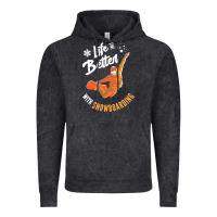 Vintage Black snowboard t  shirt snowboarding i snowboarder i winter sports t  shirt Vintage Hoodie - linhVisuals