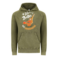 Vintage Olive snowboard t  shirt snowboarding i snowboarder i winter sports t  shirt Vintage Hoodie - linhVisuals