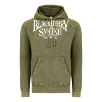 Vintage Olive blackberry smoke Vintage Hoodie - linhVisuals