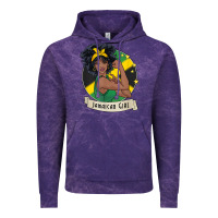 Cloud Purple jamaican black woman t shirt jamaica afro girl pride Vintage Hoodie - linhVisuals