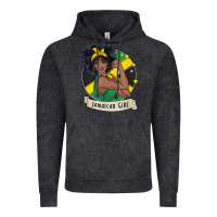 Vintage Black jamaican black woman t shirt jamaica afro girl pride Vintage Hoodie - linhVisuals