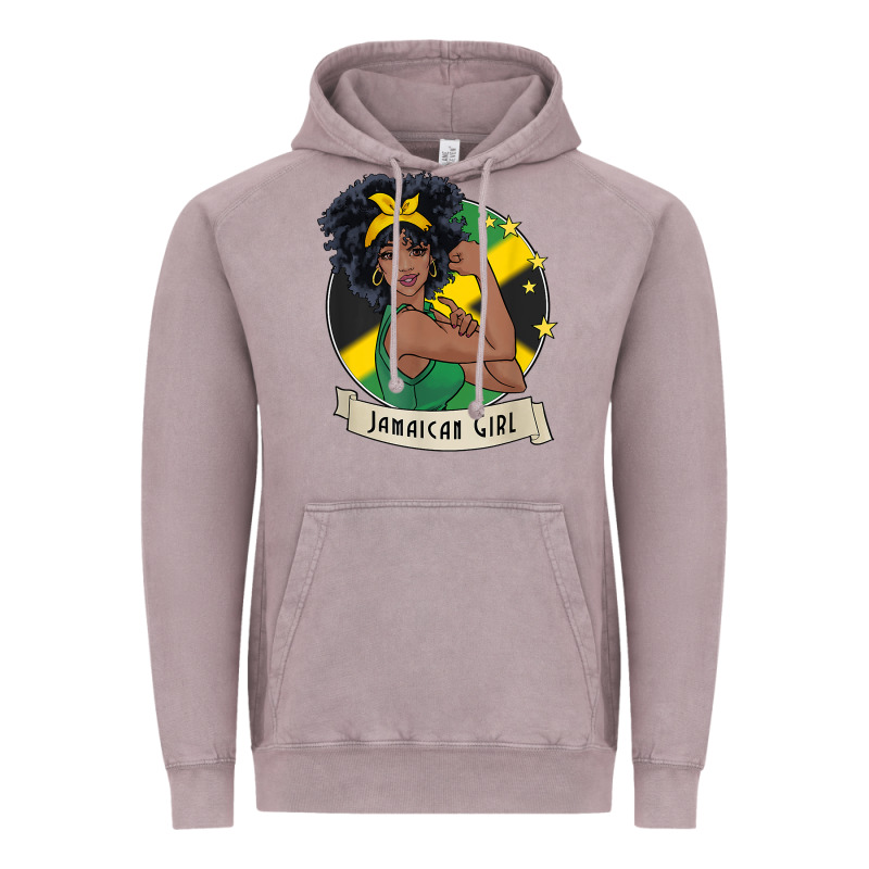 Jamaican Black Woman T Shirt Jamaica Afro Girl Pride Vintage Hoodie by linhVisuals | Teevron