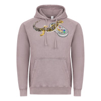 Vintage Zinc leopard gecko playing video game lizard & reptiles gamers t shirt Vintage Hoodie - linhVisuals